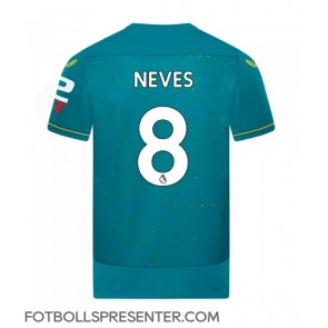Wolves Ruben Neves #8 Borta Matchtröja 2022-23 Kortärmad
